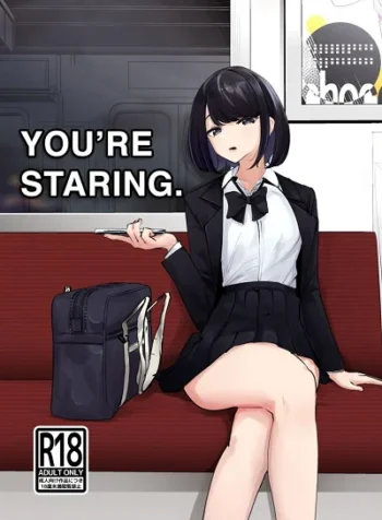 จ้องใหญ่เลยนะ [Nananto (Uenosuke)] Meccha Mitemasu You’re Staring.